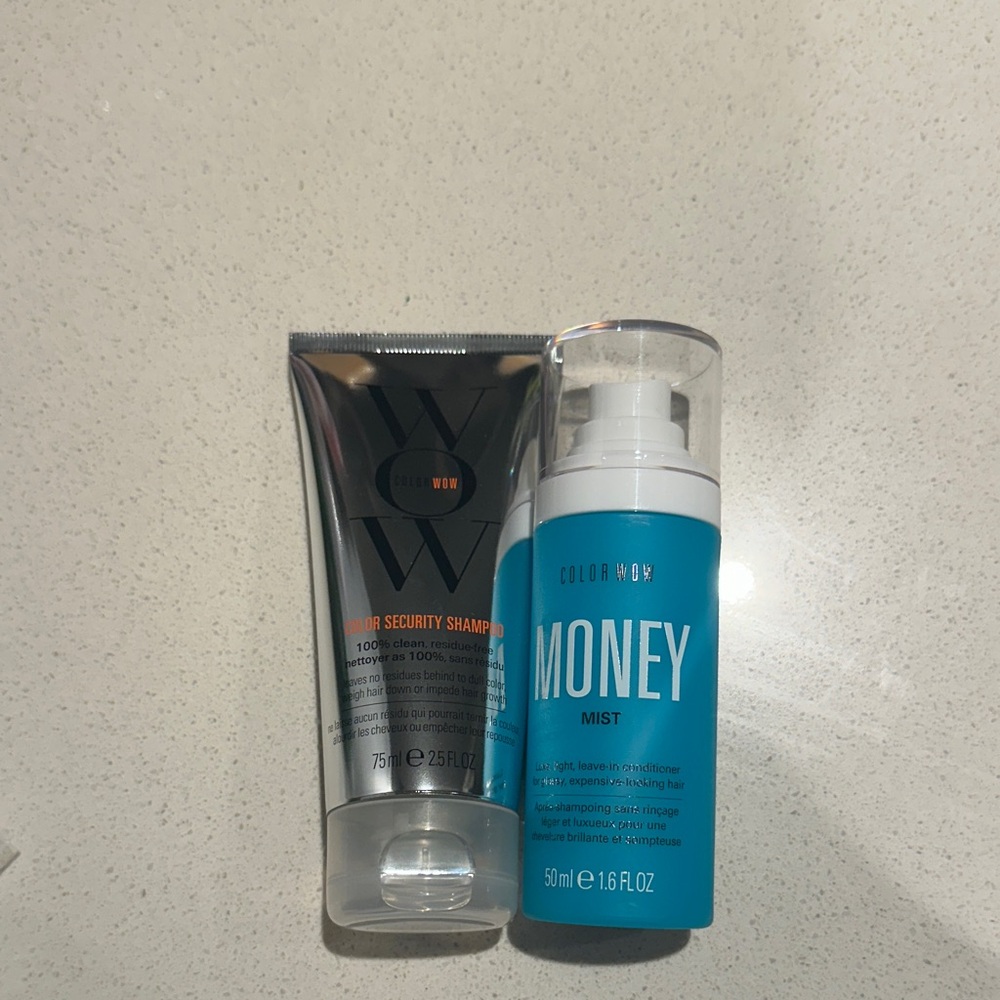Colour WOW Hair Security Shampoo and Money Mist Set